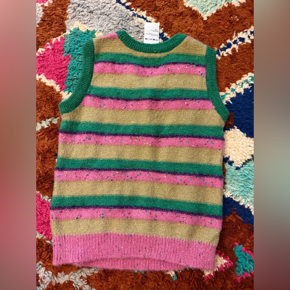 Ashish Multicolor Knit Vest - Picture 6 of 7